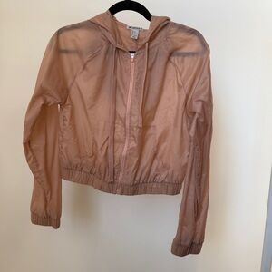 F21 Blush Windbreaker